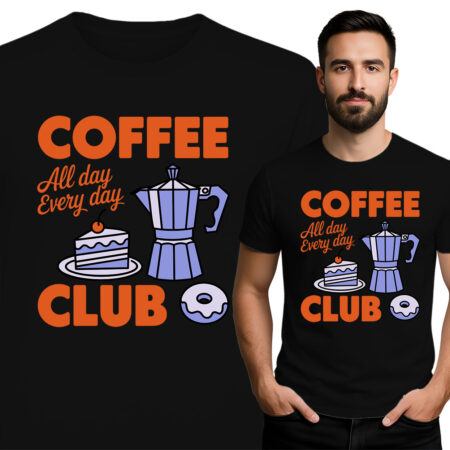 'COFFEE All day Every day CLUB'