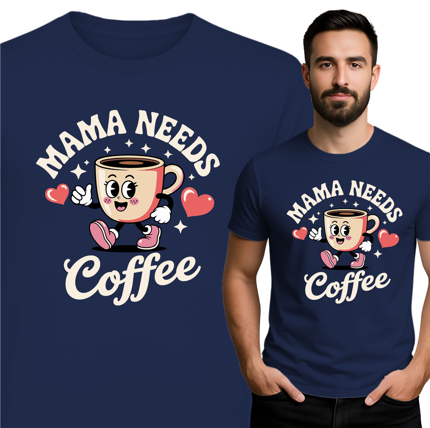 'MAMA NEEDS COFFEE'