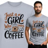 'JUST GIRL WHO LOVES COFFEE'