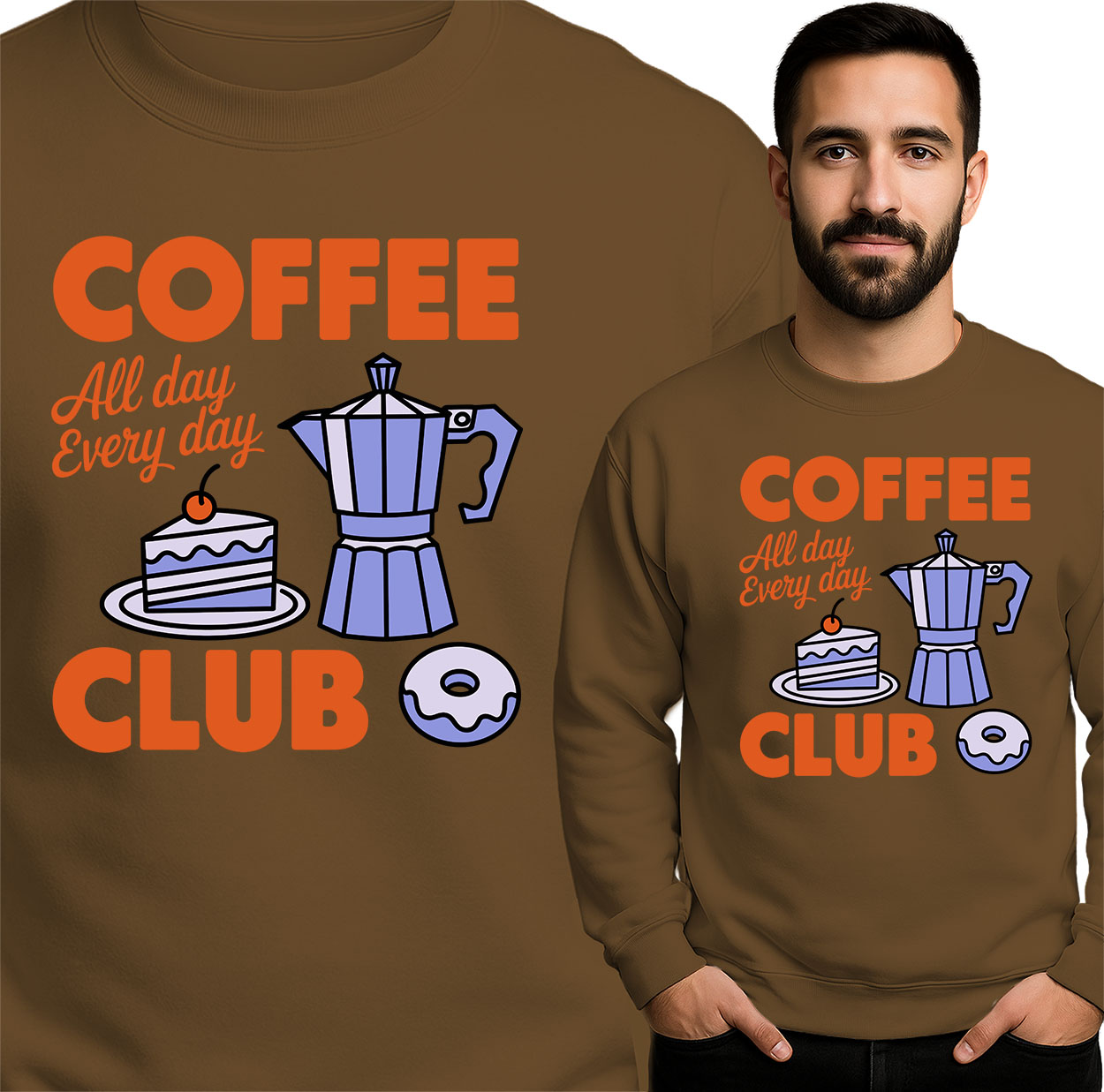 'COFFEE All day Every day CLUB'