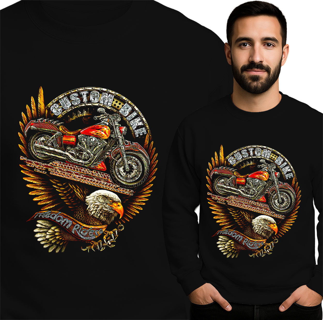 'Custom Bike - Freedom Riders'