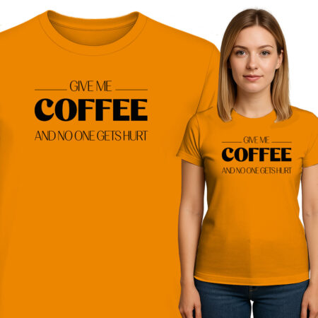 'GIVE ME COFFEE AND NO ONE GETS HURT'
