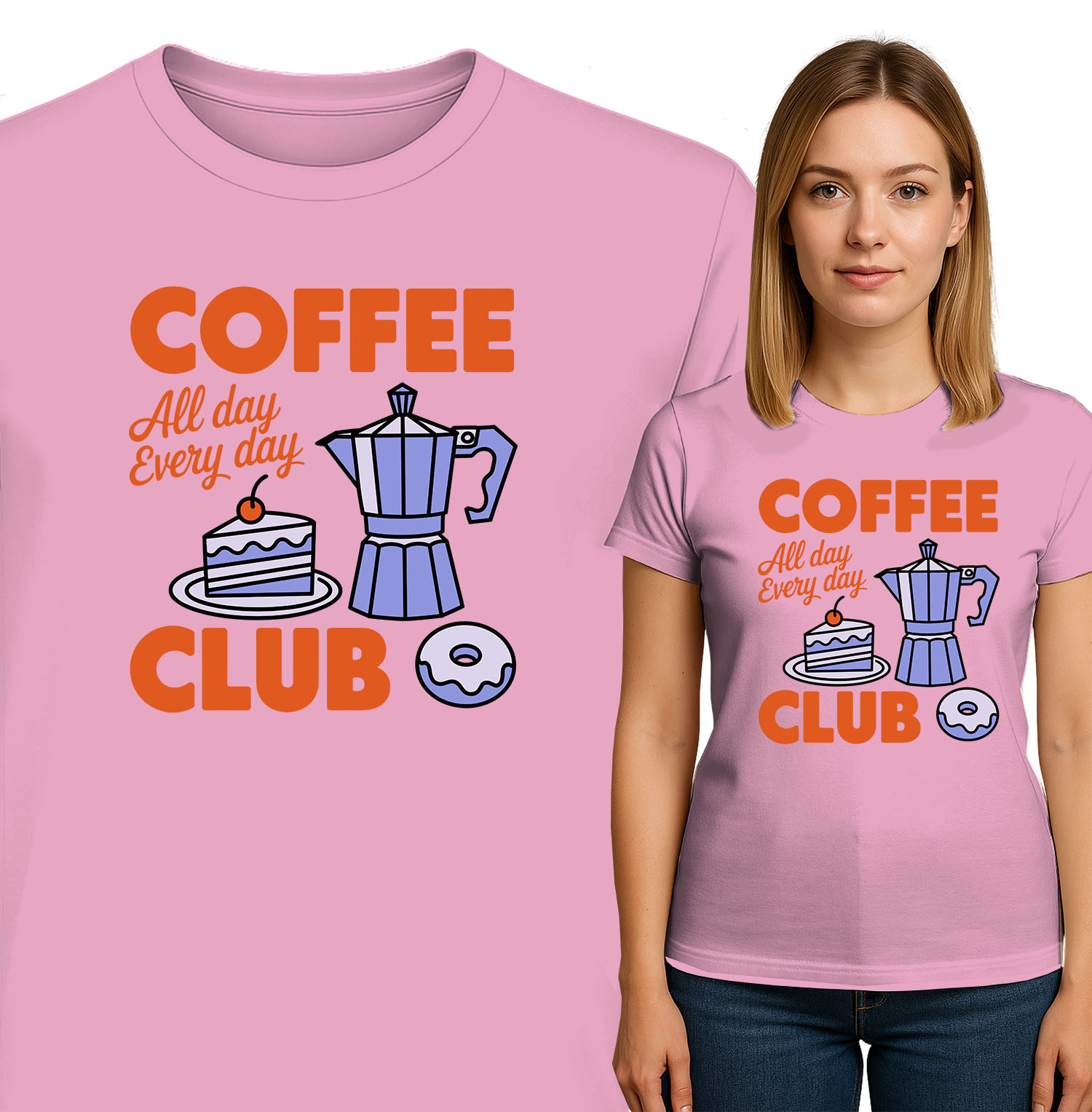 'COFFEE All day Every day CLUB'