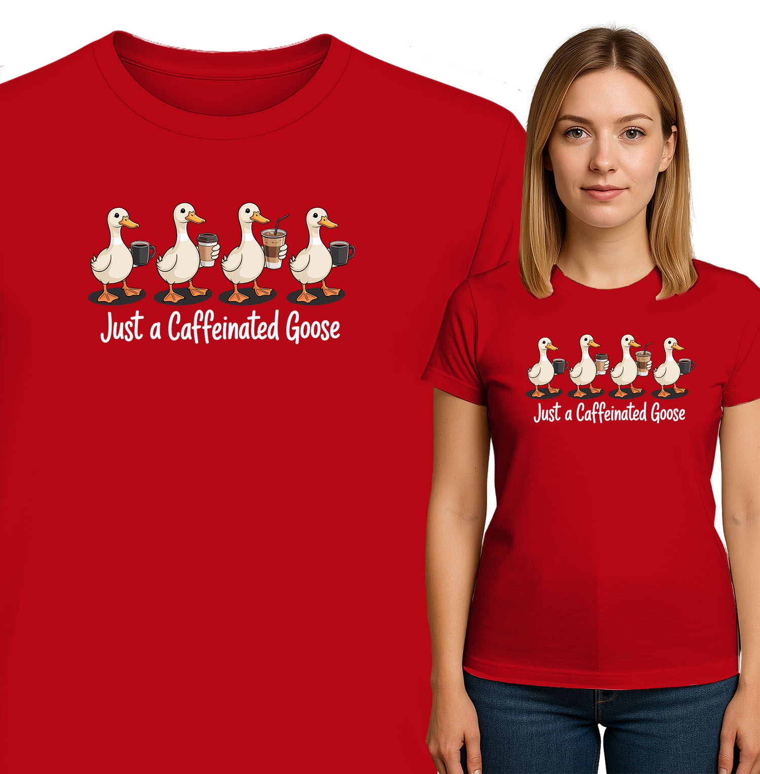 'Just a Caffeinated Goose'