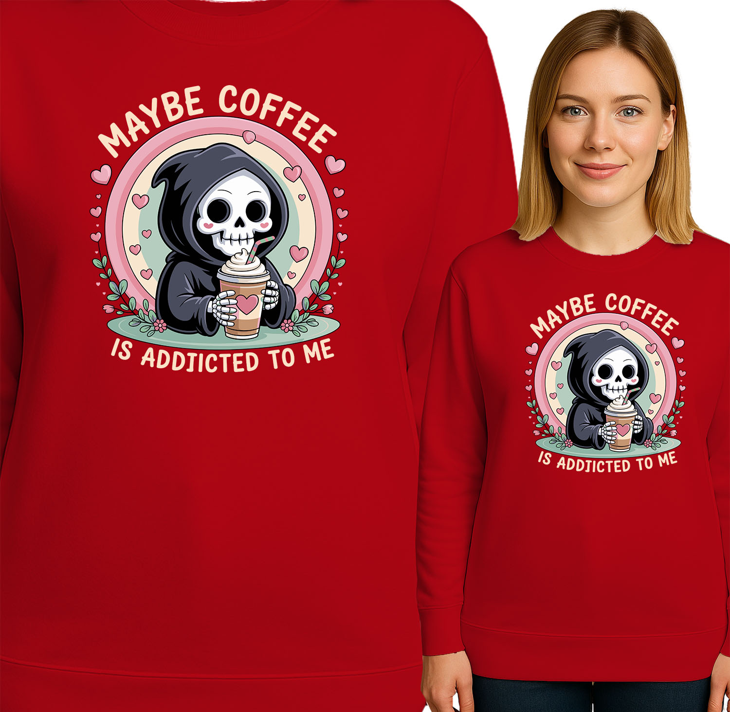'MAYBE COFFEE IS ADDICTED TO ME'