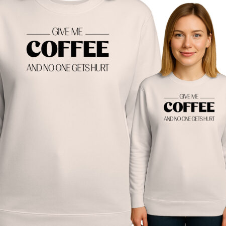 'GIVE ME COFFEE AND NO ONE GETS HURT'