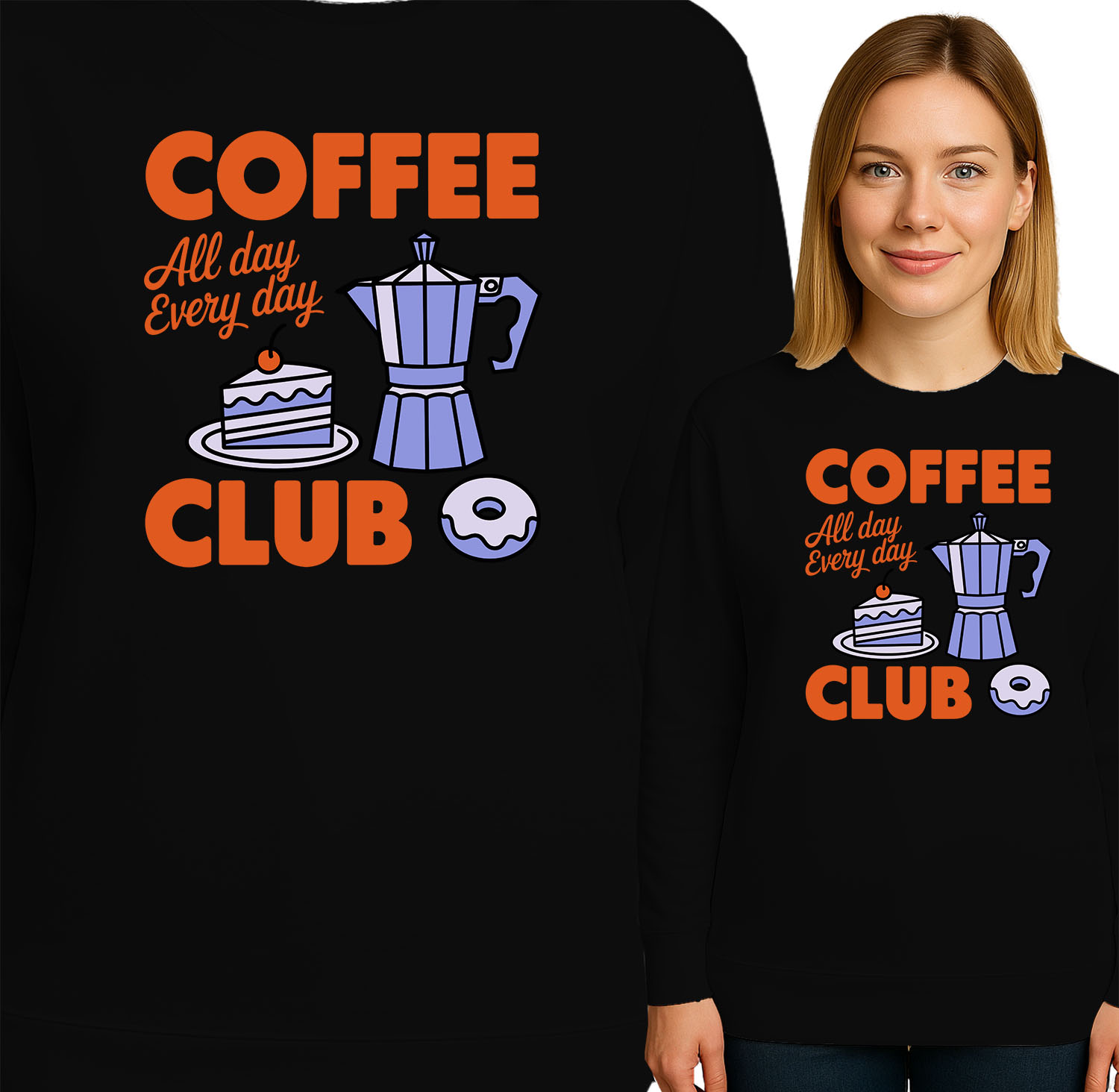 'COFFEE All day Every day CLUB'