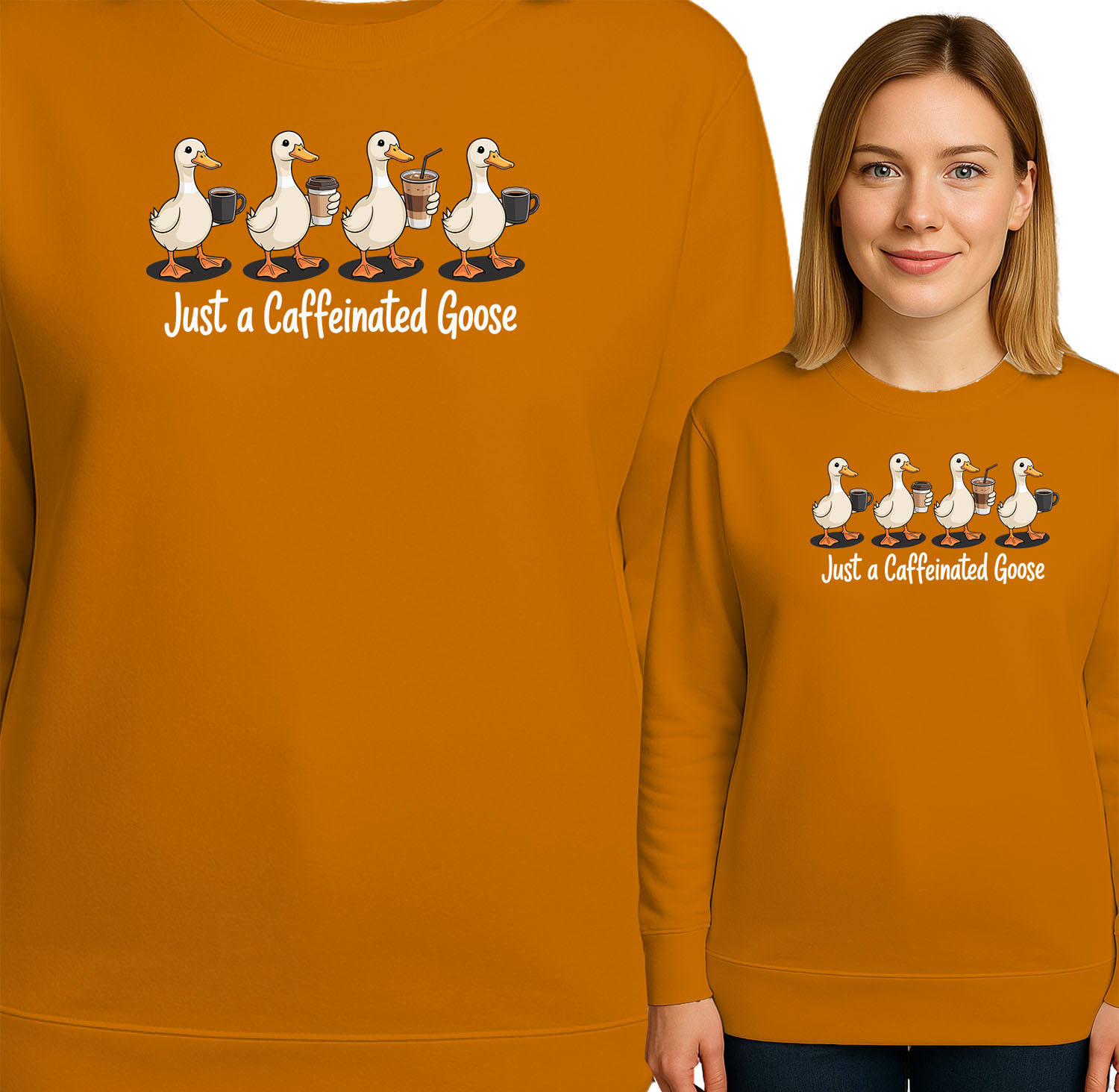 'Just a Caffeinated Goose'