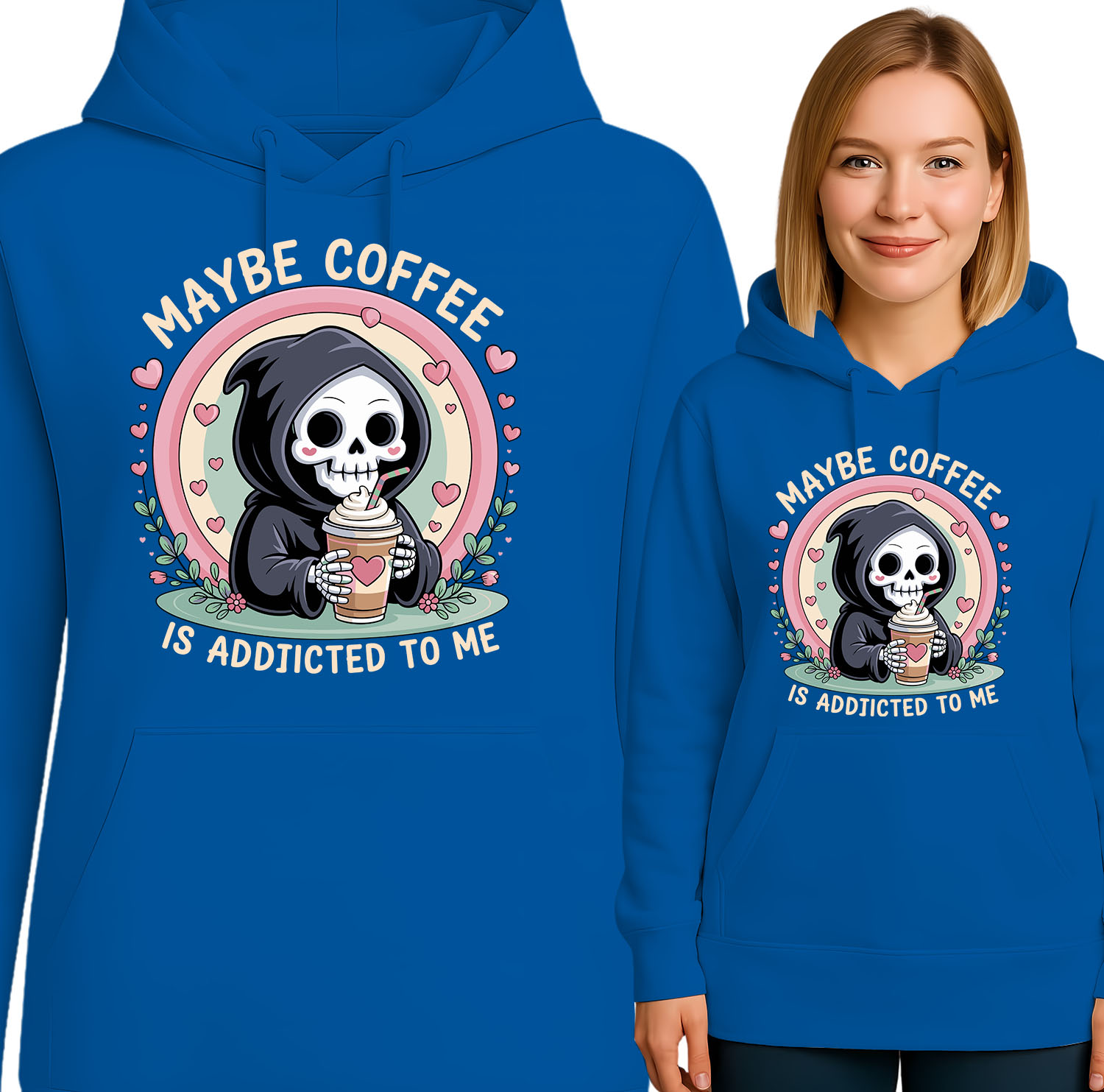'MAYBE COFFEE IS ADDICTED TO ME'