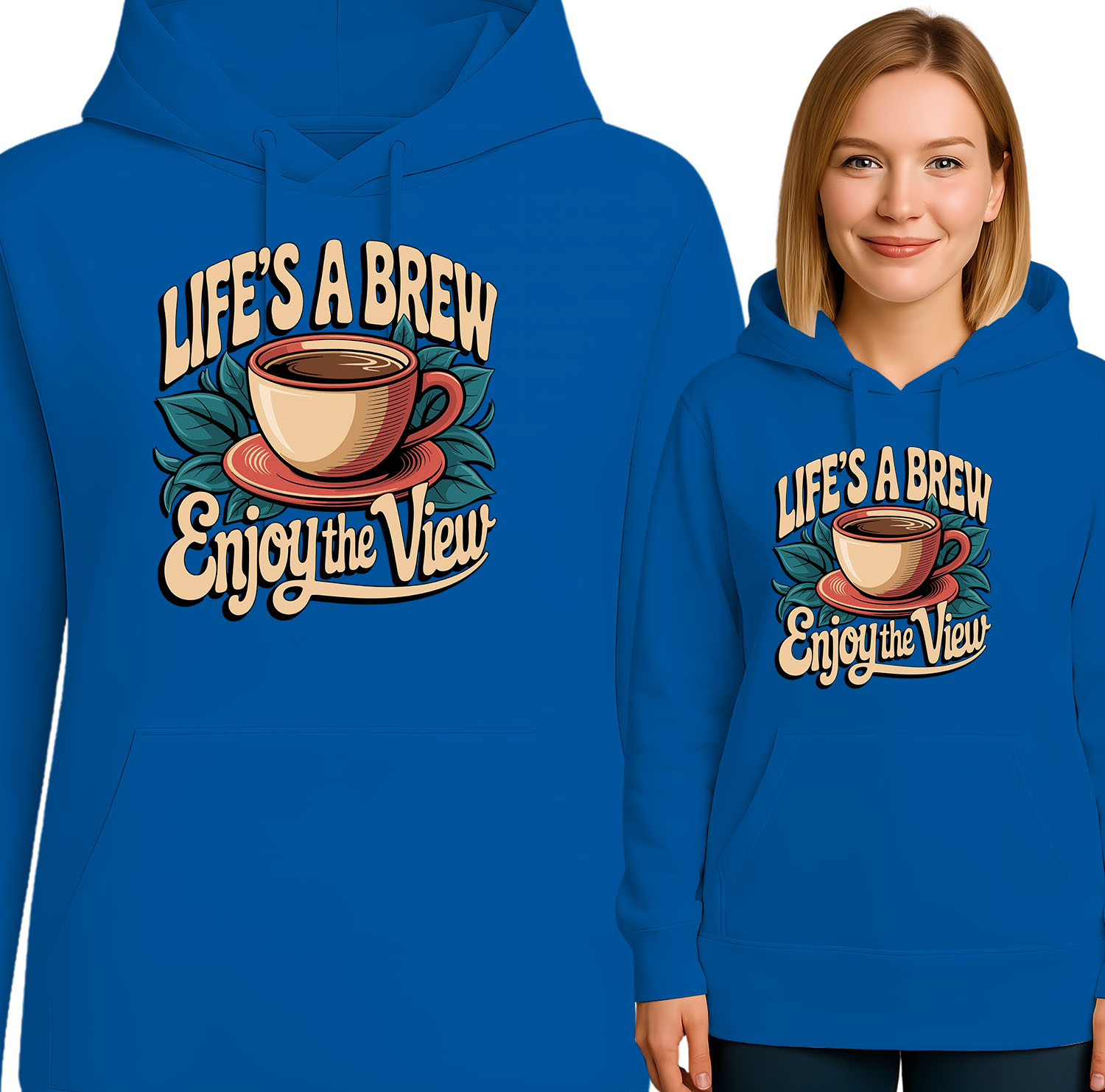 LIFE'S A BREW ENJOY THE VIEW'