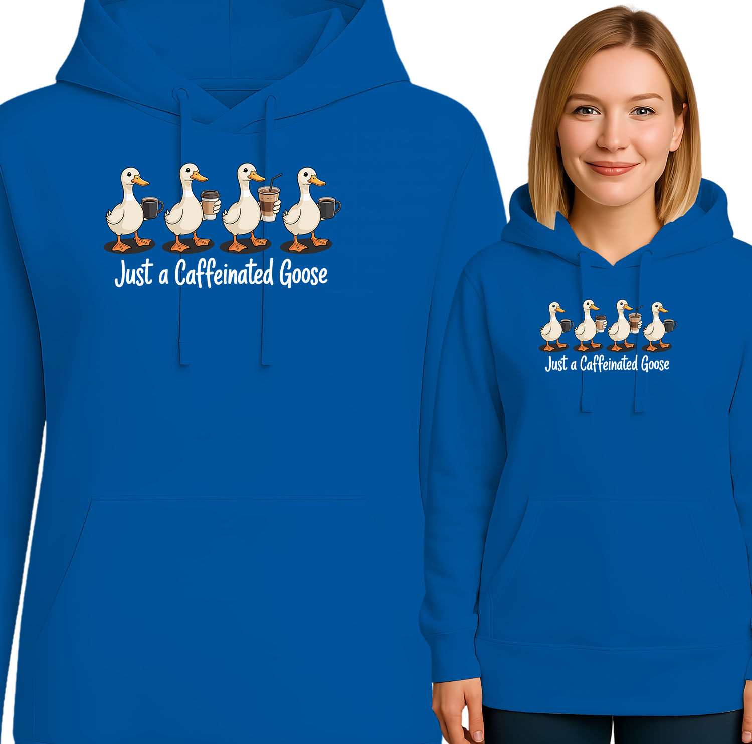 'Just a Caffeinated Goose'