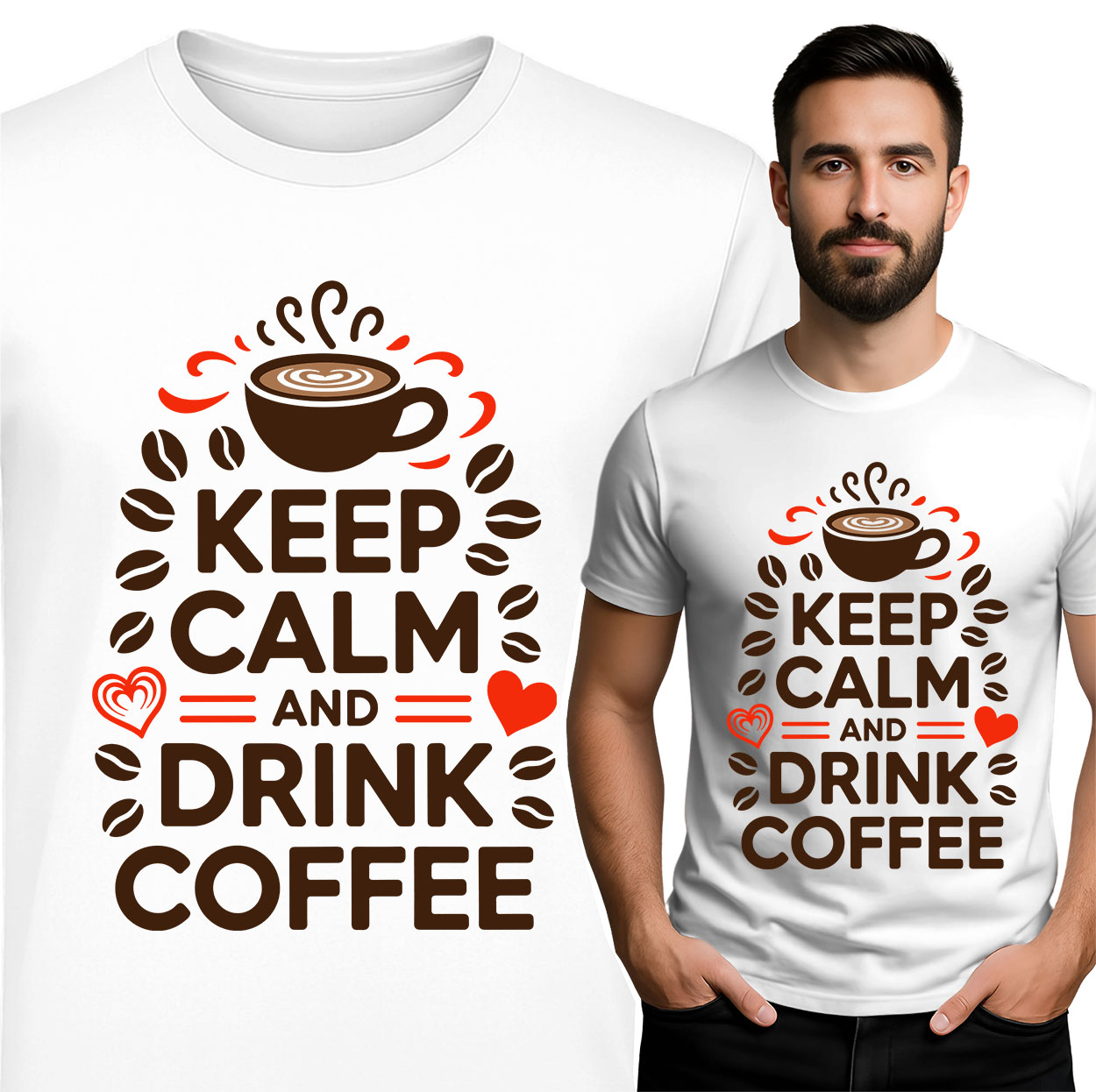 'Keep calm and drink coffee'