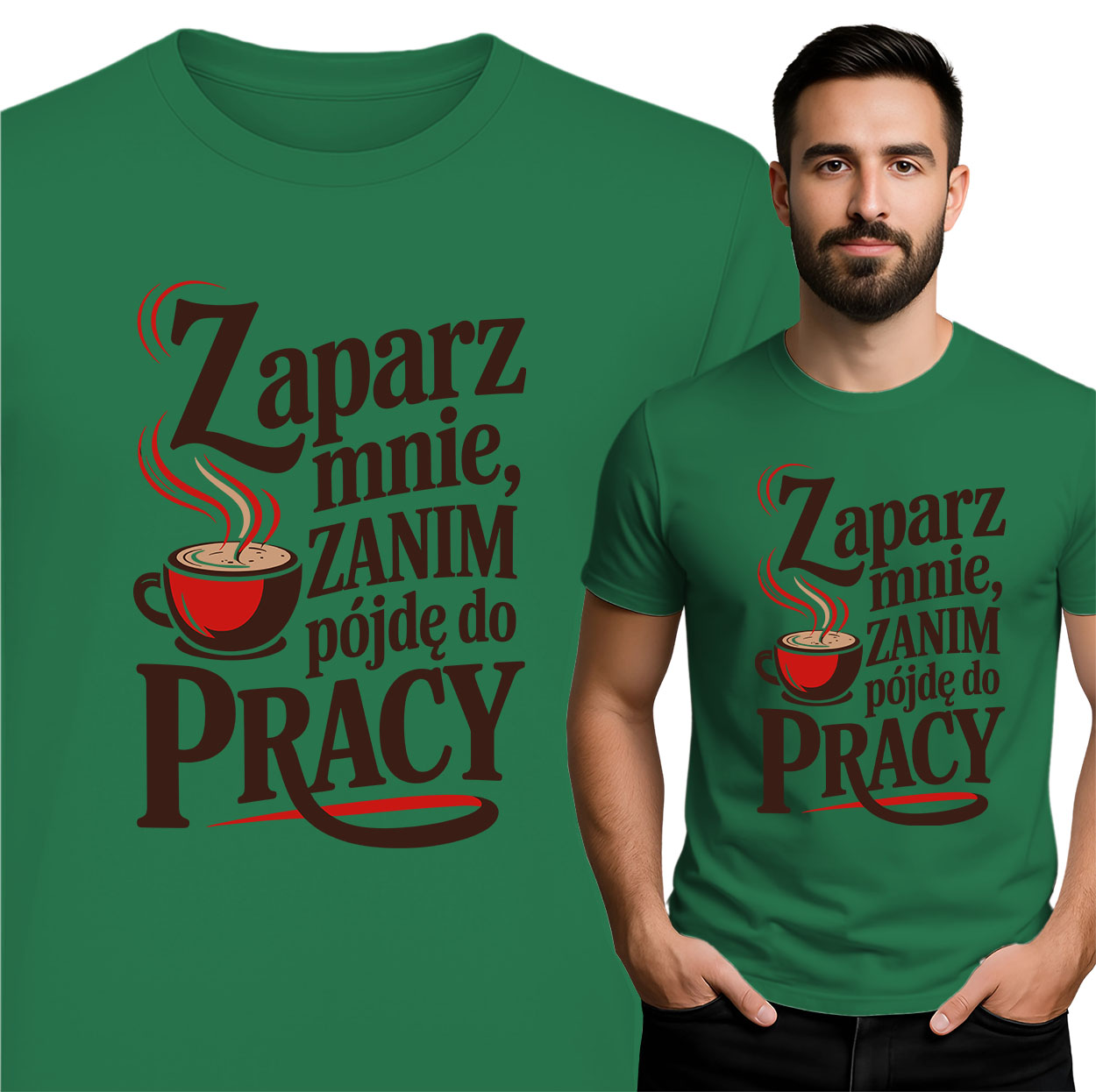 'Zaparz mnie, zanim pójdę do pracy'