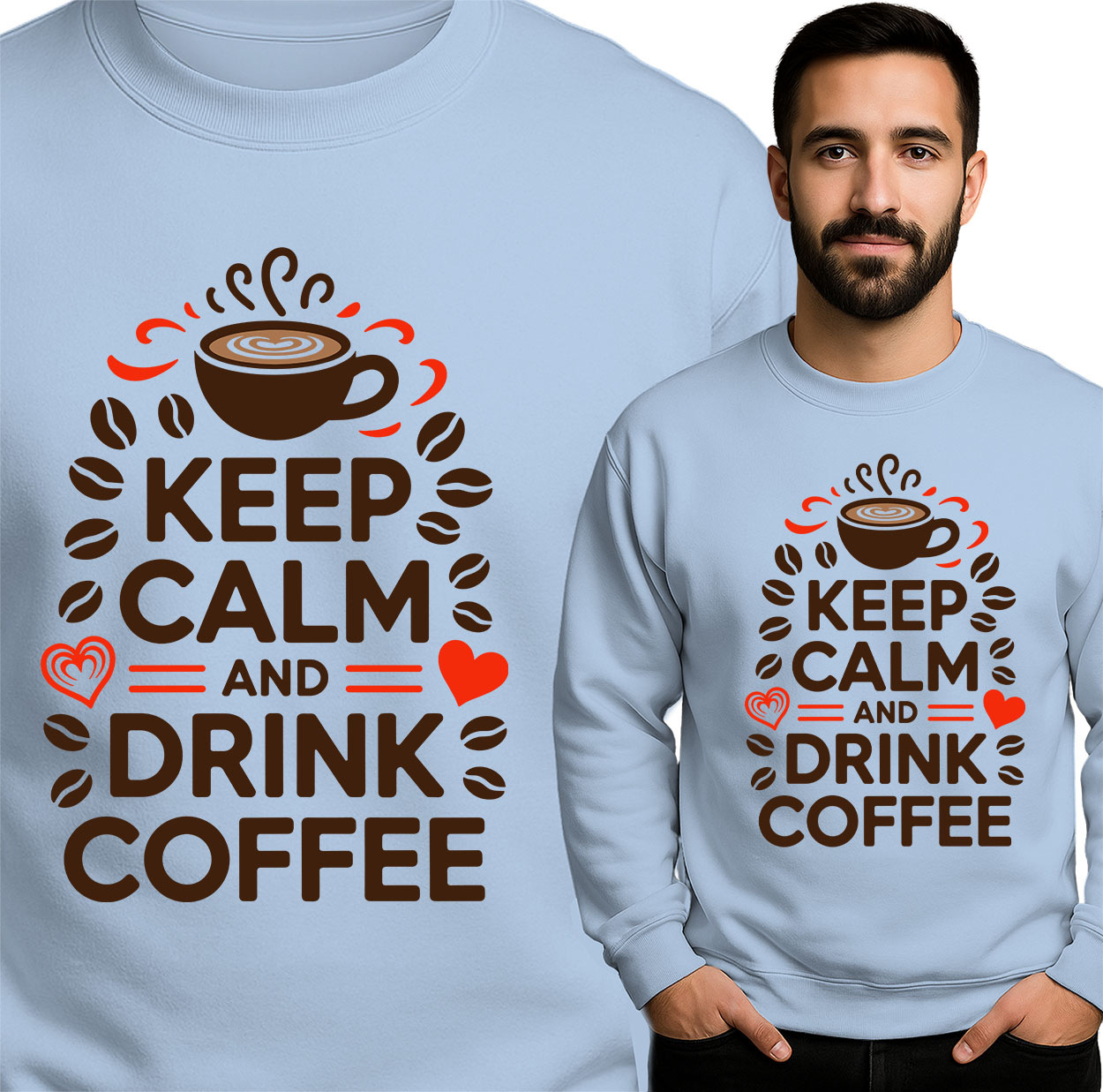 'Keep calm and drink coffee'