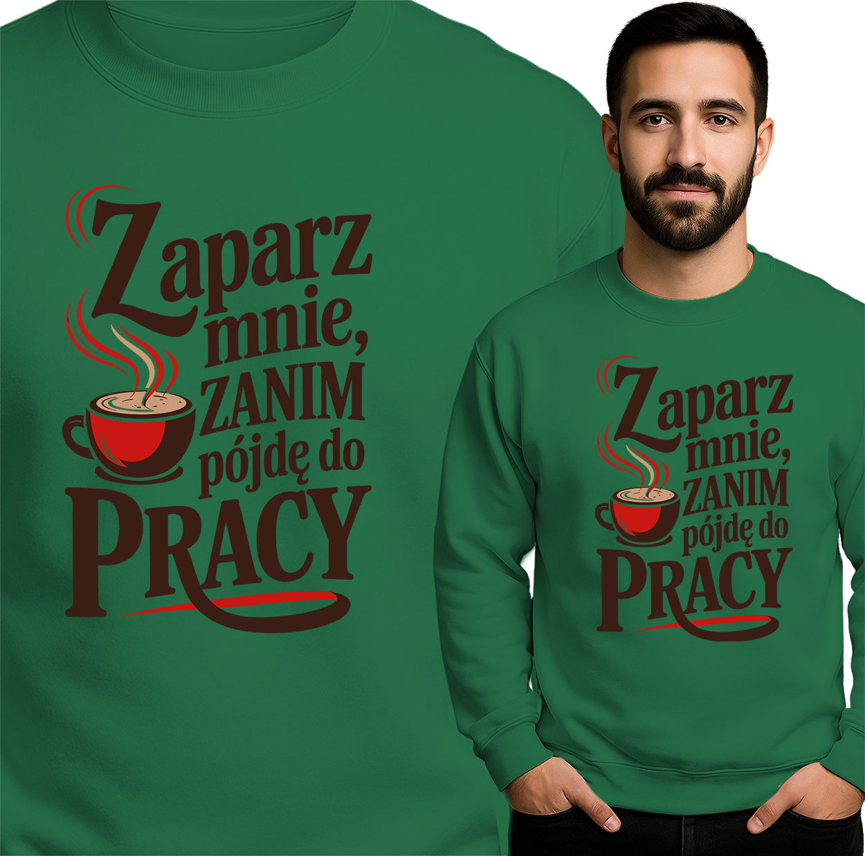 'Zaparz mnie, zanim pójdę do pracy'