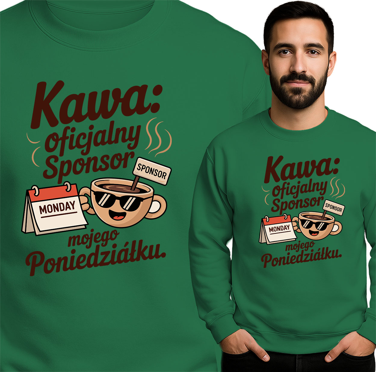 'Kawa: oficjalny sponsor mojego poniedziałku'