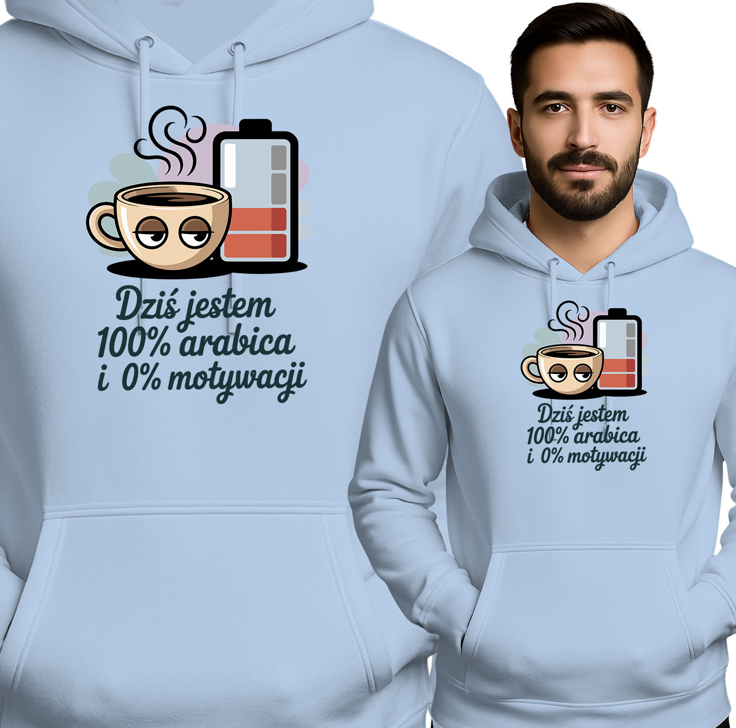 'Dziś jestem 100% Arabica i 0% motywacji'