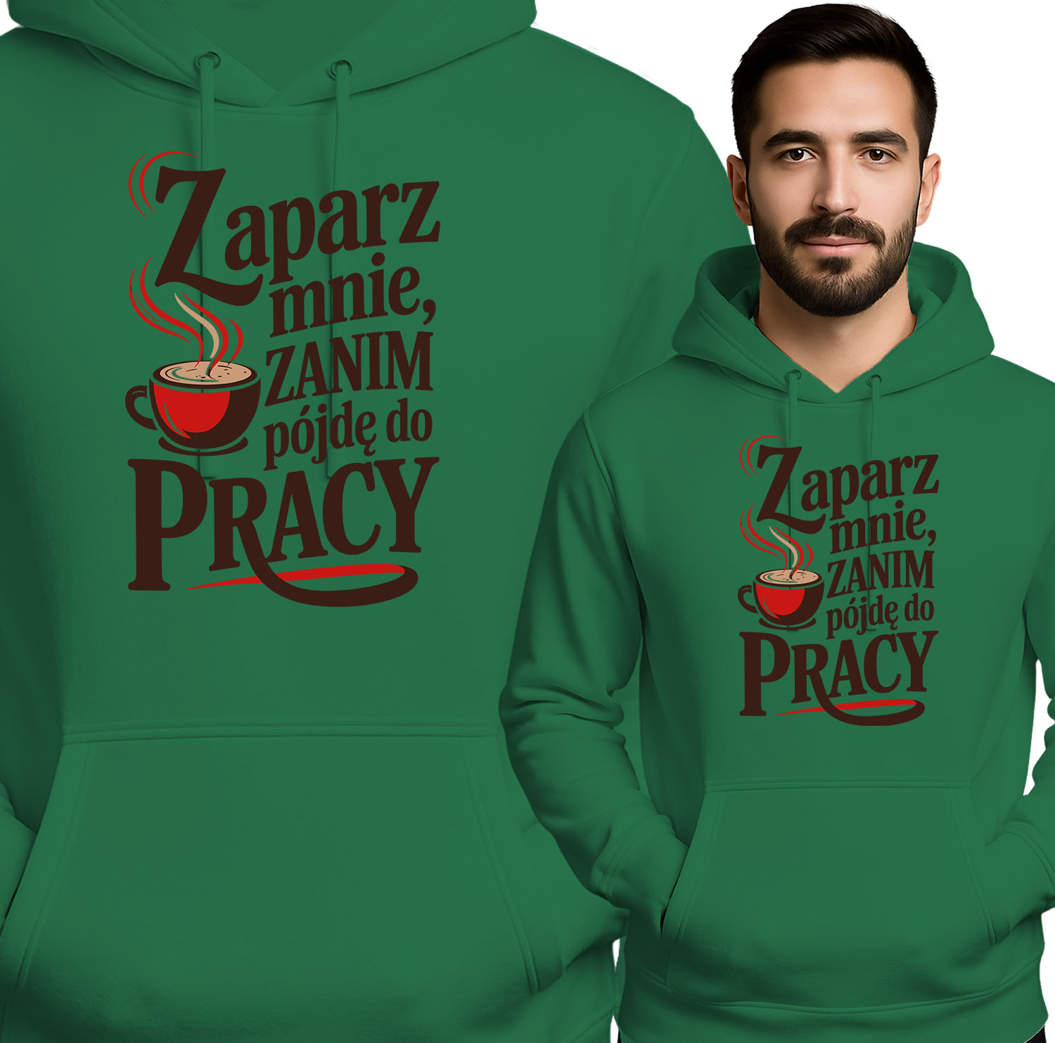 'Zaparz mnie, zanim pójdę do pracy'