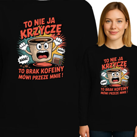 'To nie ja krzyczę to brak kofeiny mówi przeze mnie'