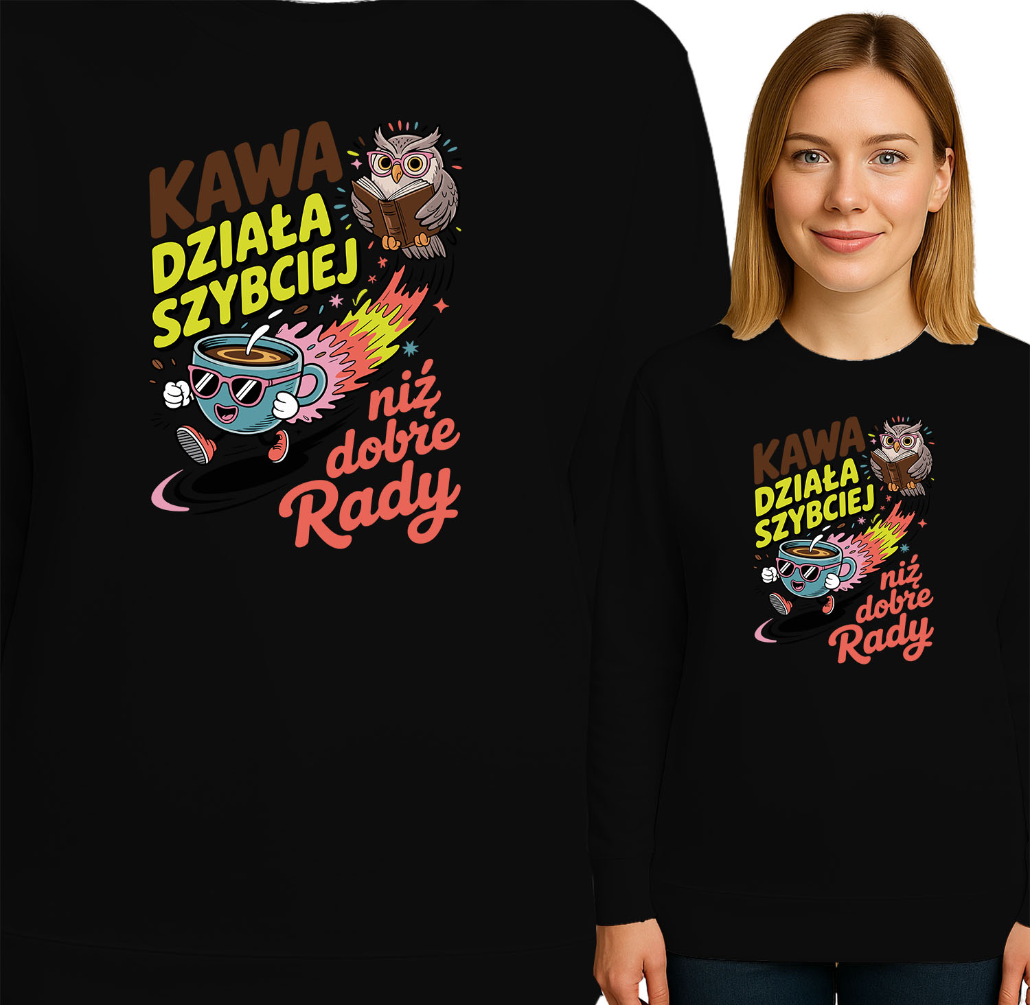 'Kawa działa szybciej niż dobre rady'