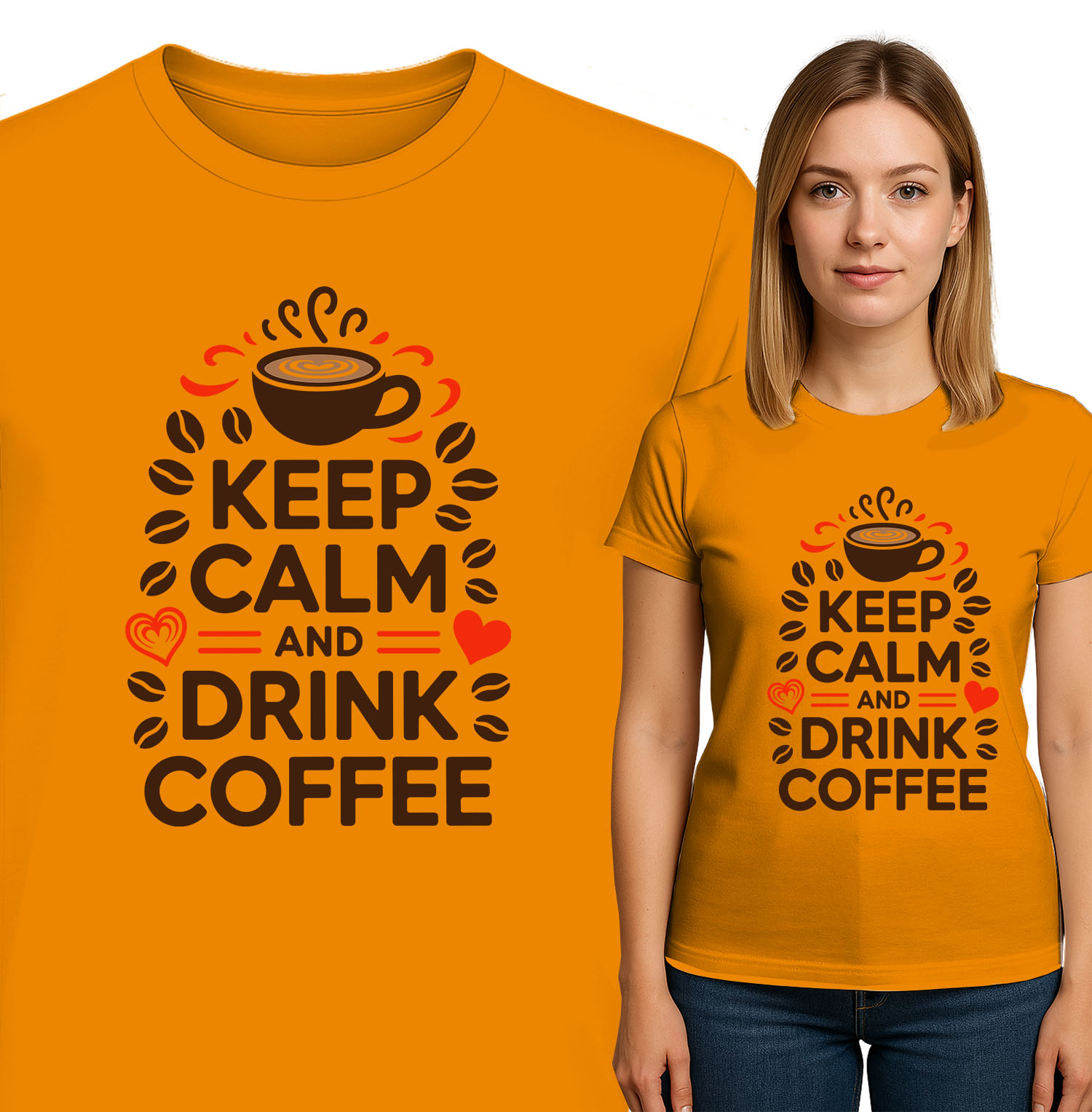'Keep calm and drink coffee'
