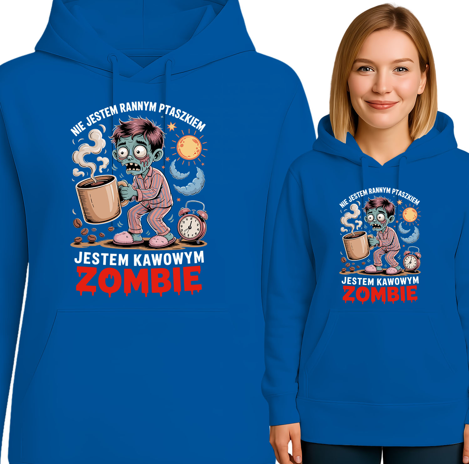 'Nie jestem rannym ptaszkiem, jestem kawowym zombie'