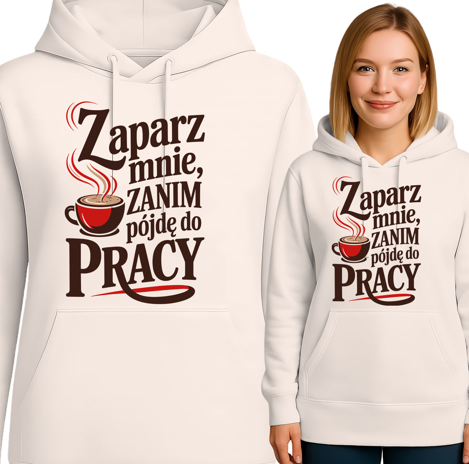 'Zaparz mnie, zanim pójdę do pracy'