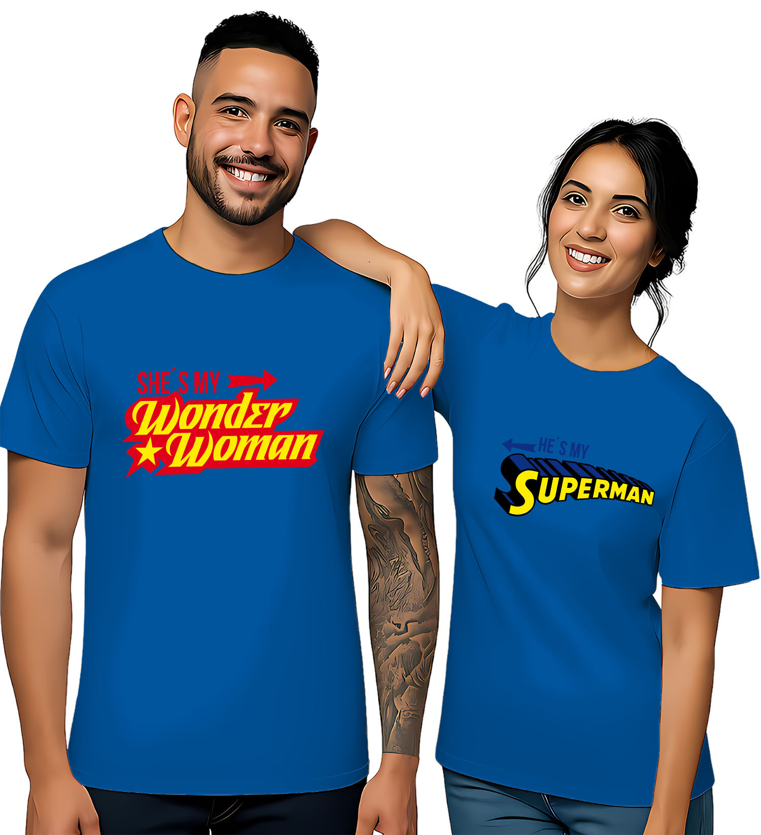 'She's My Wonder Woman, He's My Superman'