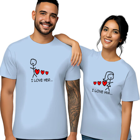 "I LOVE HER..." and "I LOVE HIM...,"