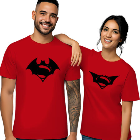 'His and Hers Superhero Couple'