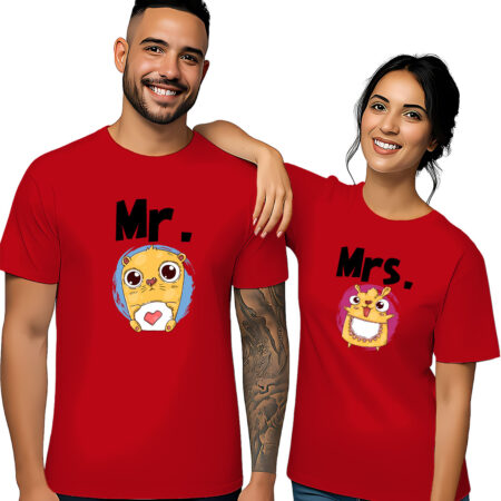 'Cute Mr. & Mrs'