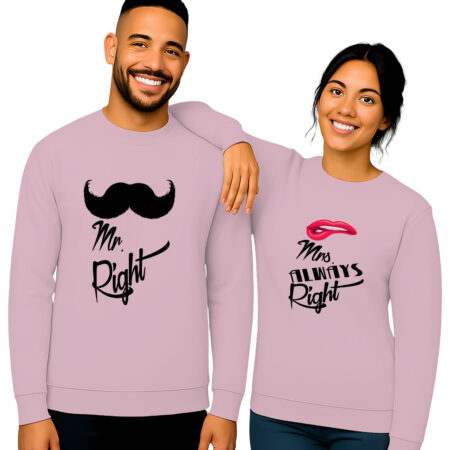 "Mr. Right Mrs. Always Right"