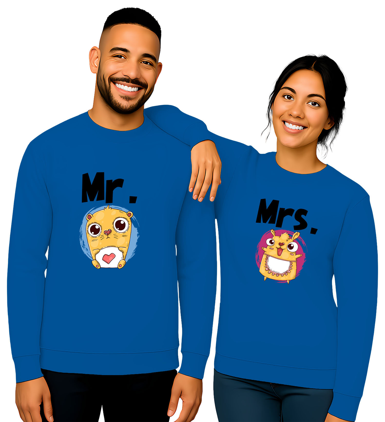 'Cute Mr. & Mrs'