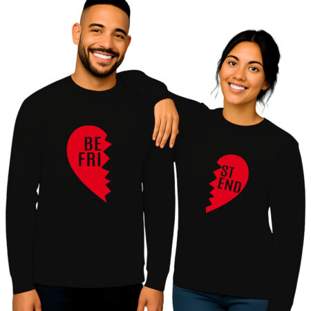 "BEST FRIEND" Split Heart"
