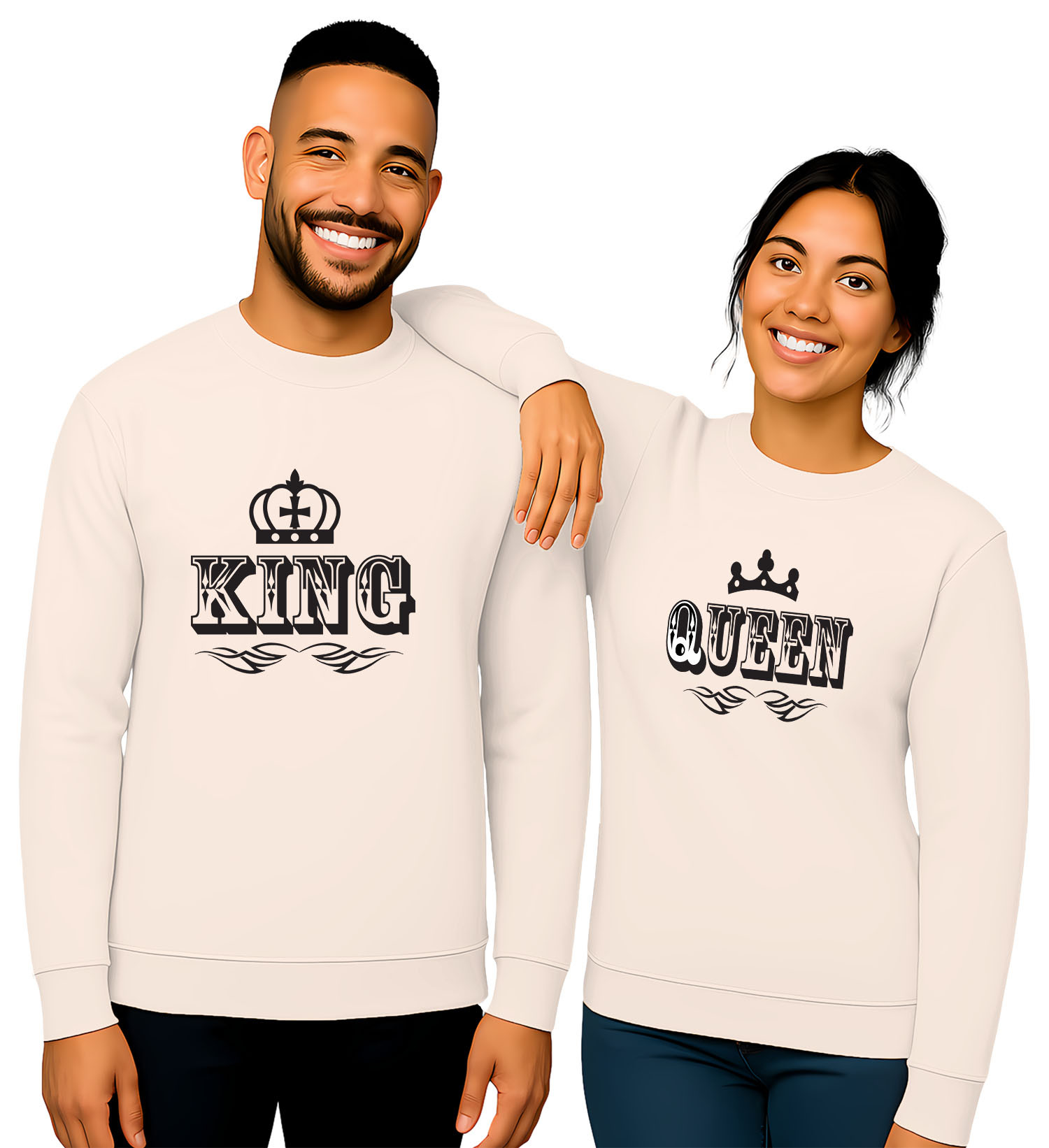 "KING" and "QUEEN"