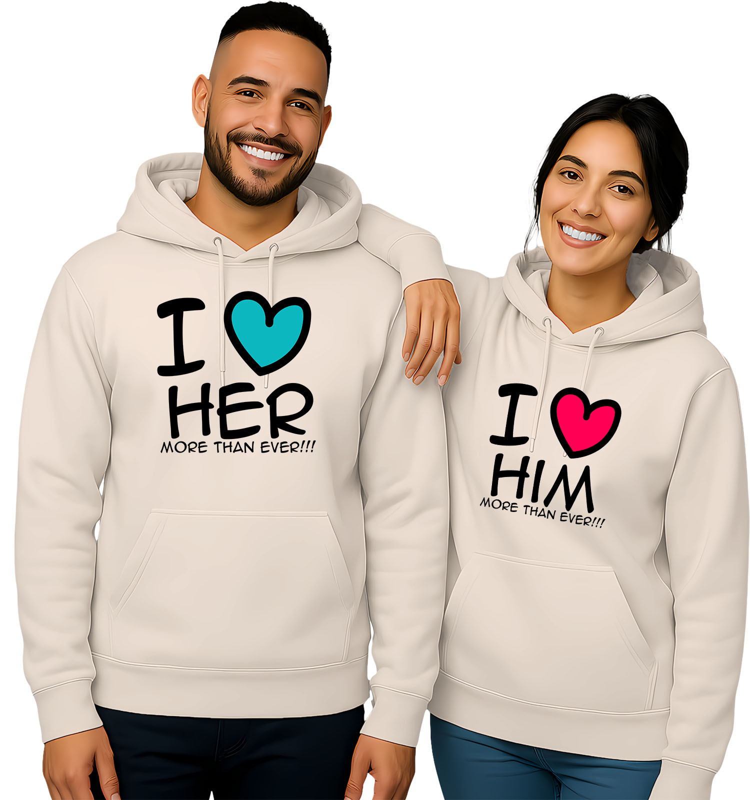 "I Love Her / I Love Him More Than Ever"