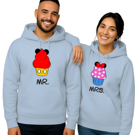 His & Hers Sweetheart Cupcake
