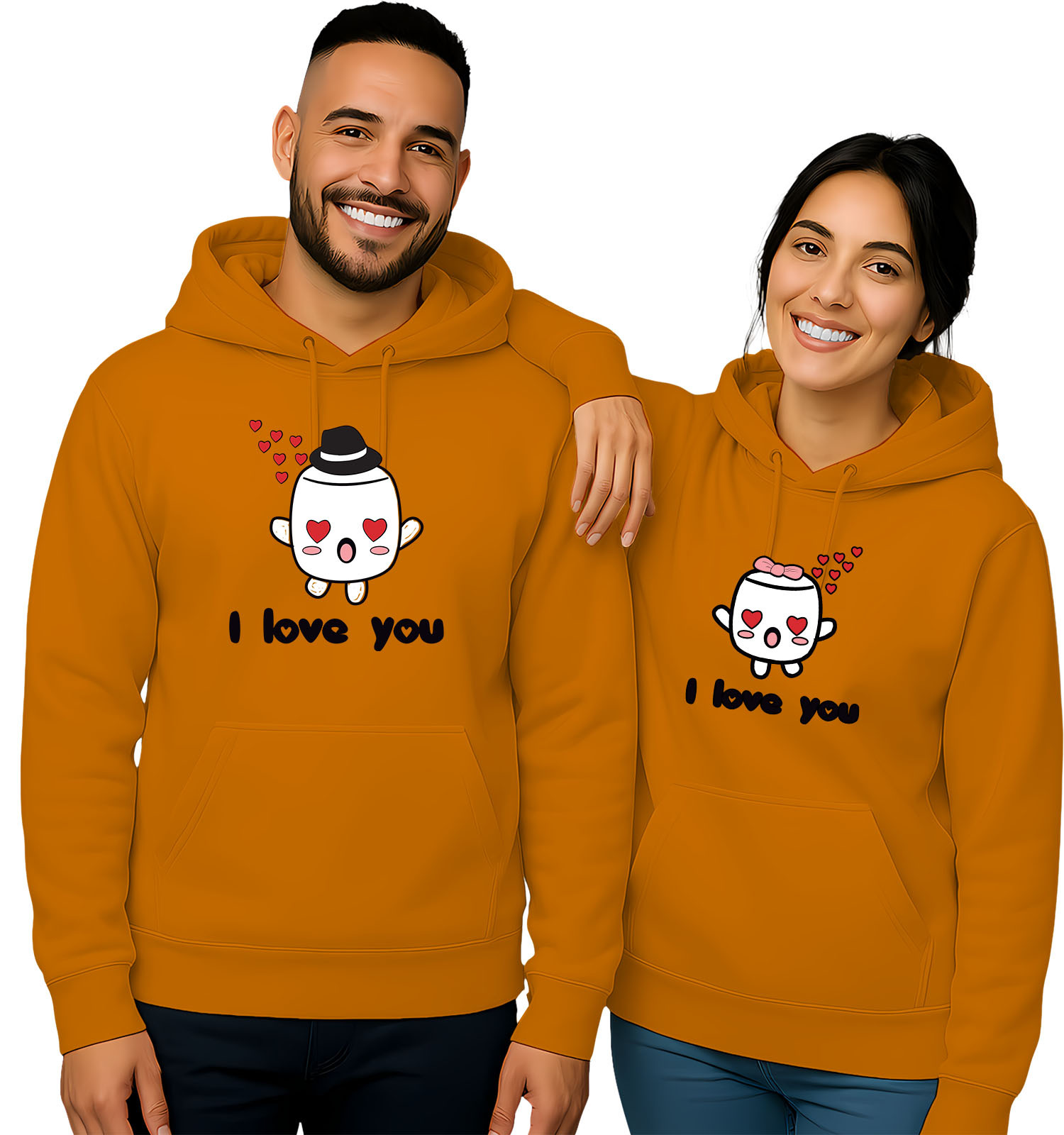 Cute Marshmallow "I Love You"