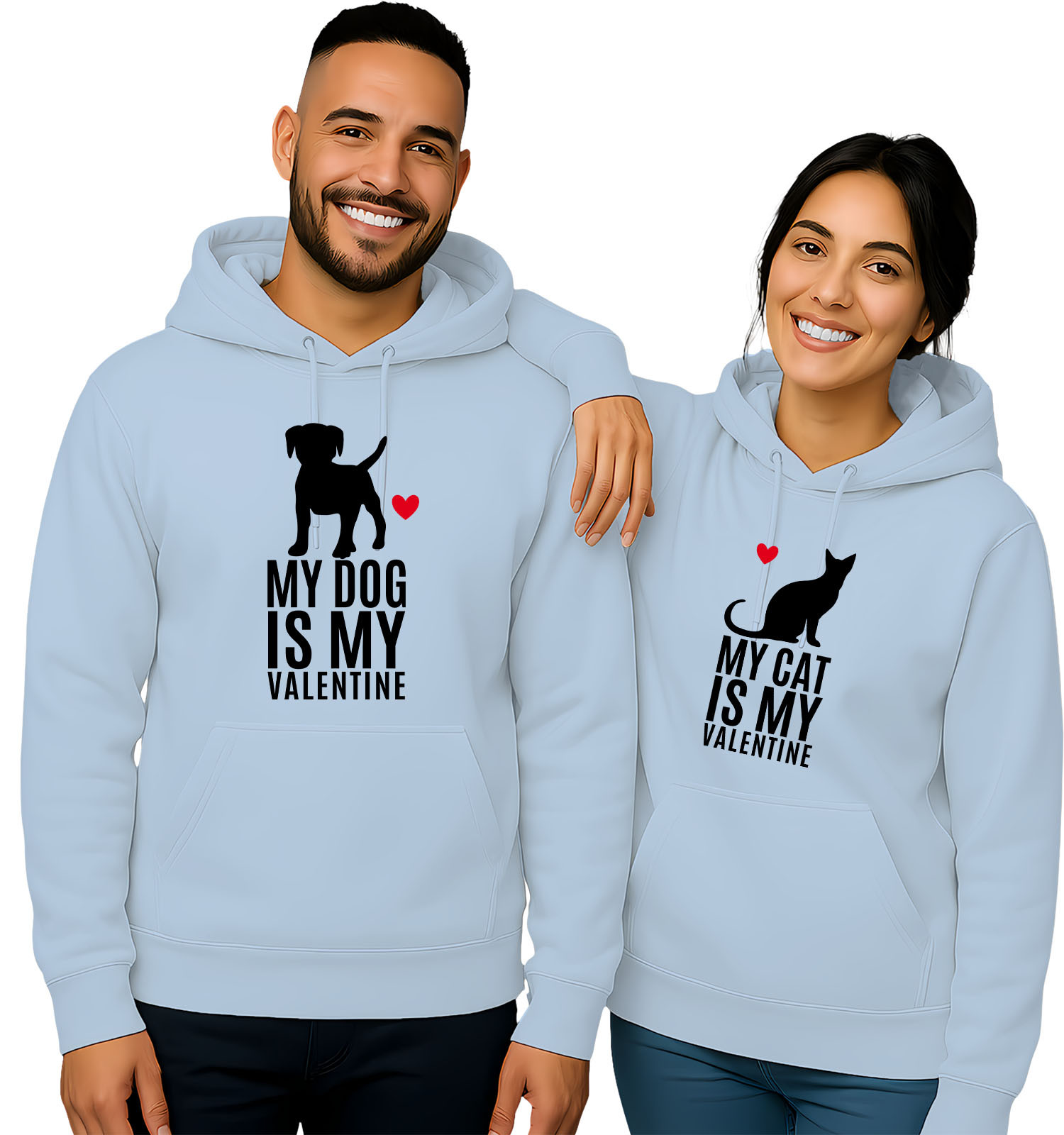 "My Pet Is My Valentine" Dog & Cat'