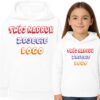 Bluza dziecięca z kapturem personalizacja