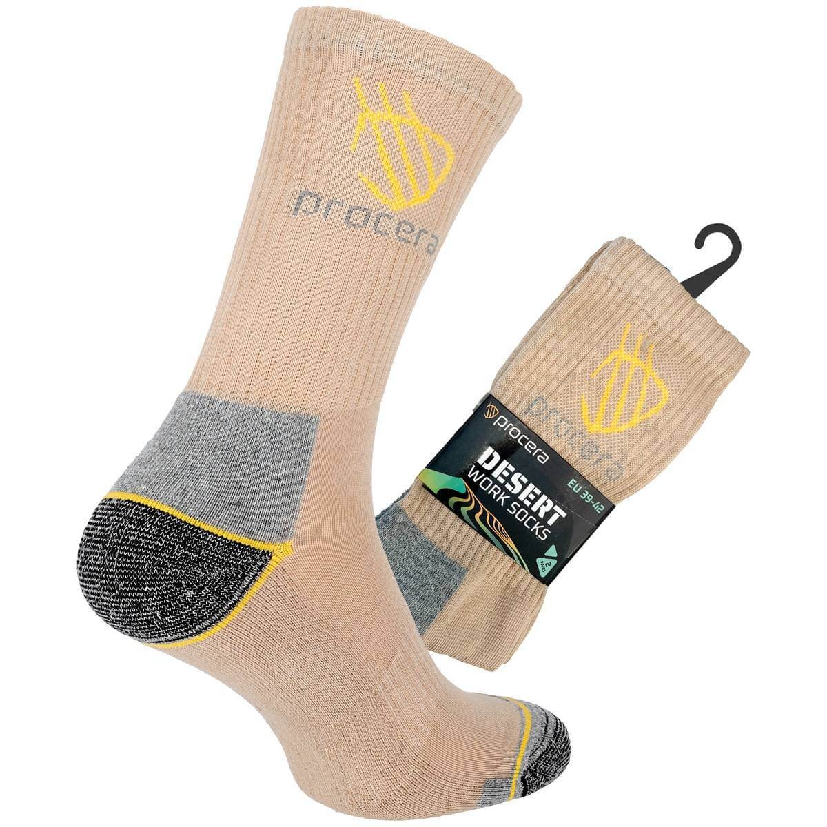 SKARPETY ROBOCZE DESERT WORK SOCKS ROZM. 43-46 - OPAKOWANIE 2 PARY