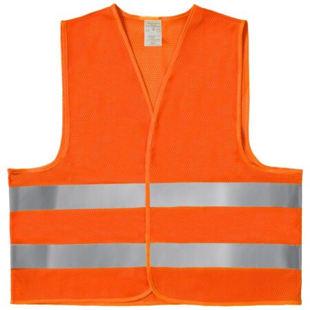 KAMIZELKA ODBLASKOWA OSTRZEGAWCZA POMARAŃCZOWA PROKAM - rozm. XXXL