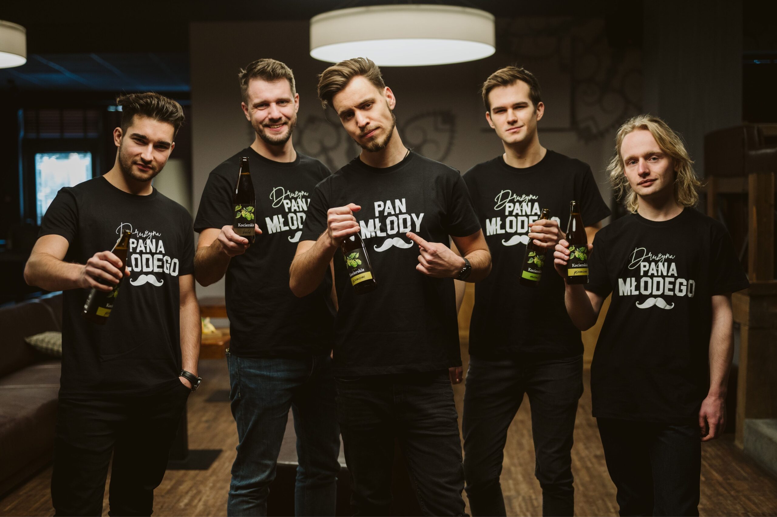 Koszulki na wieczór kawalerski ZESTAW