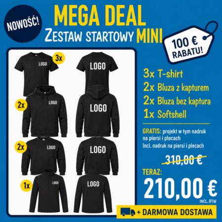 Zestaw startowy MINI nadruk logo gratis