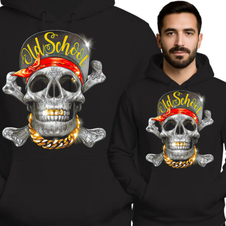 'Old School Skull'