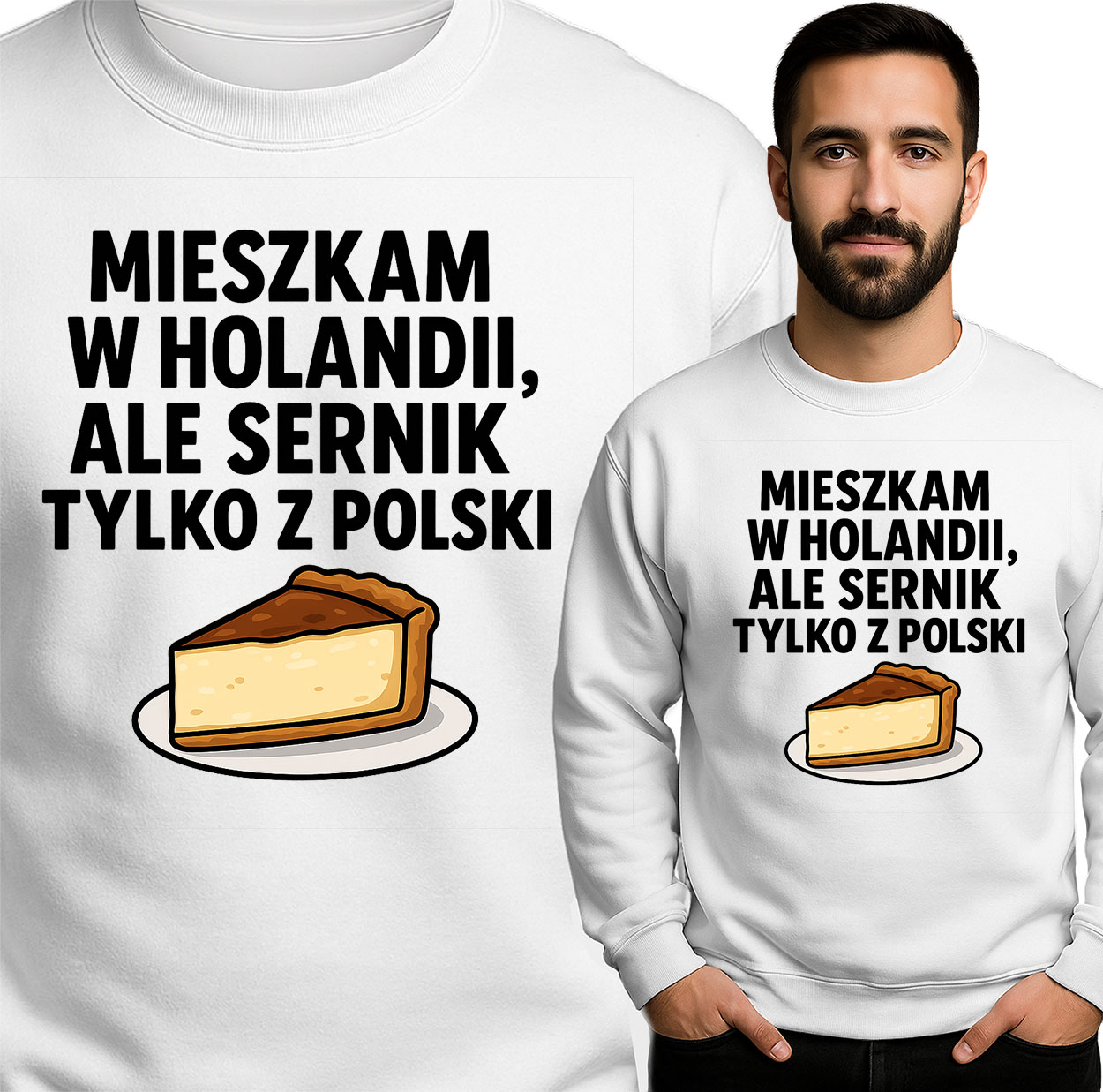 'MIESZKAM W HOLANDII, ALE SERNIK TYLKO Z POLSKI'