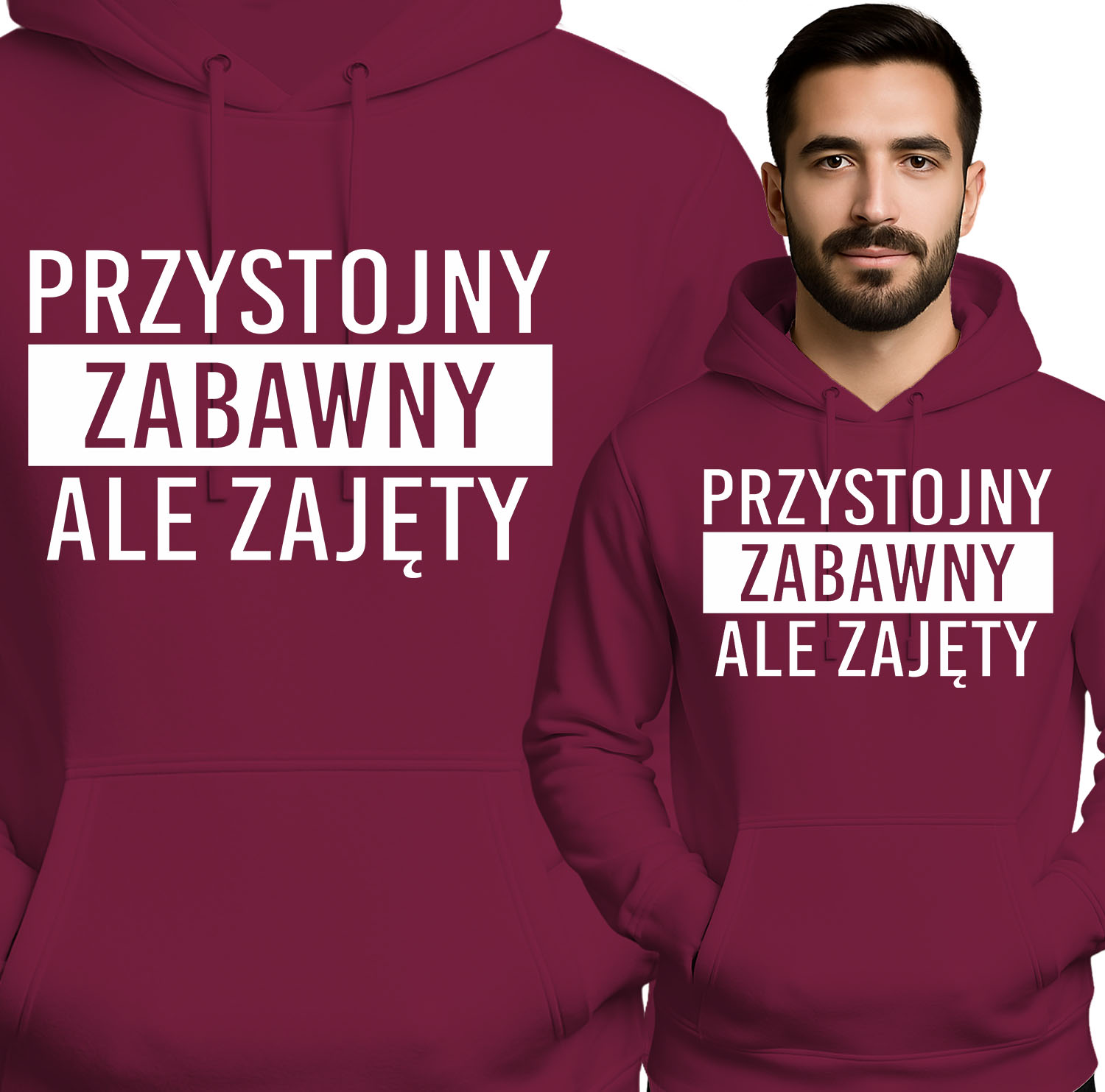 'PRZYSTOJNY ZABAWNY ALE ZAJĘTY'