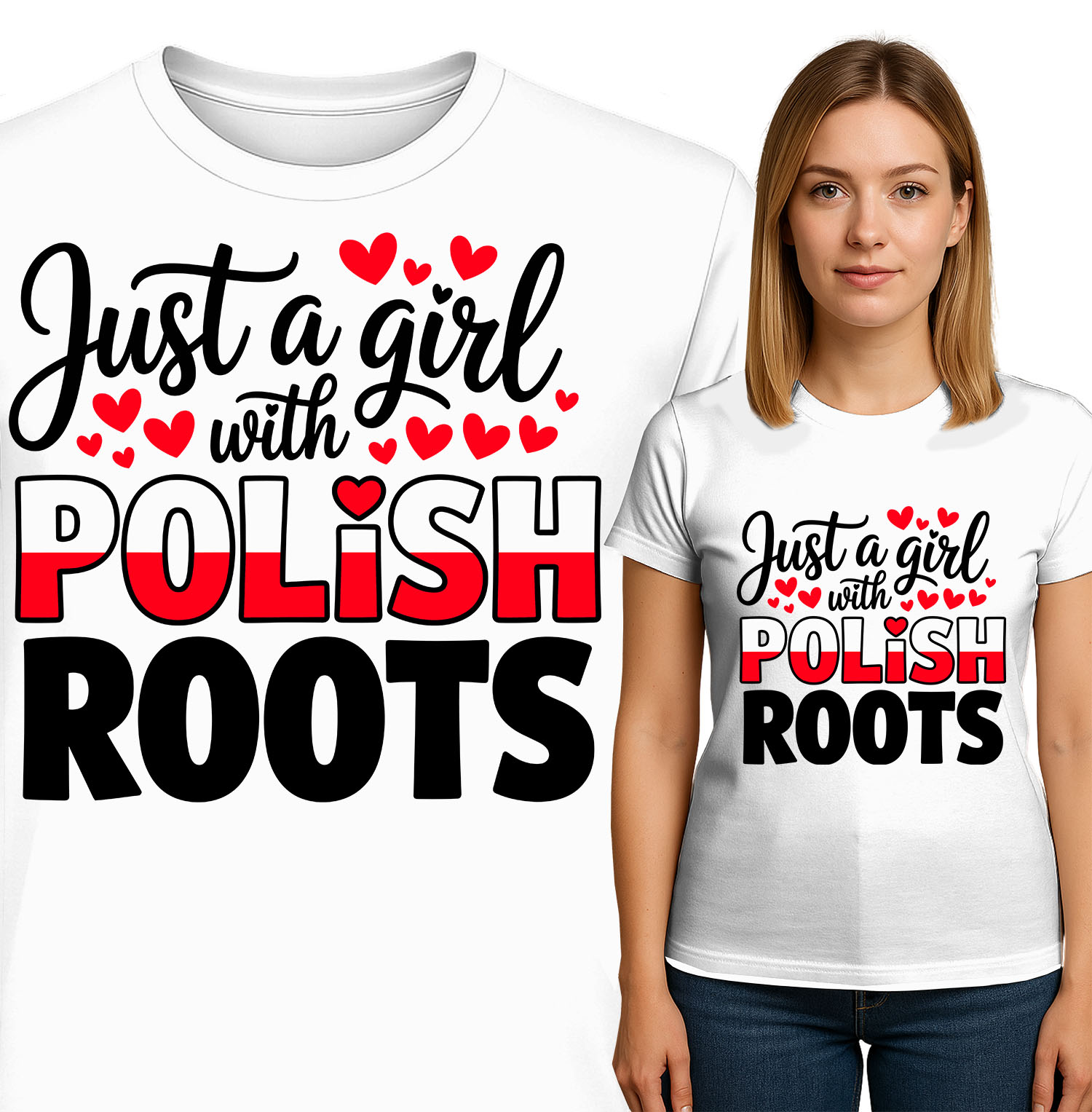 'Just a girl POLISH ROOTS'