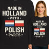 'MADE IN HOLLAND WITH POLISH PARTS'