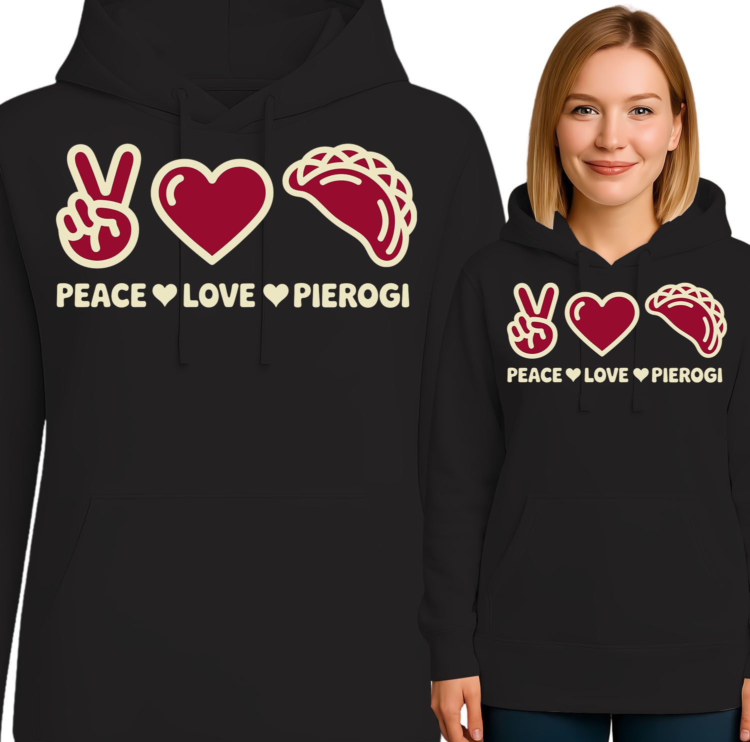 'Peace Love Pierogi'